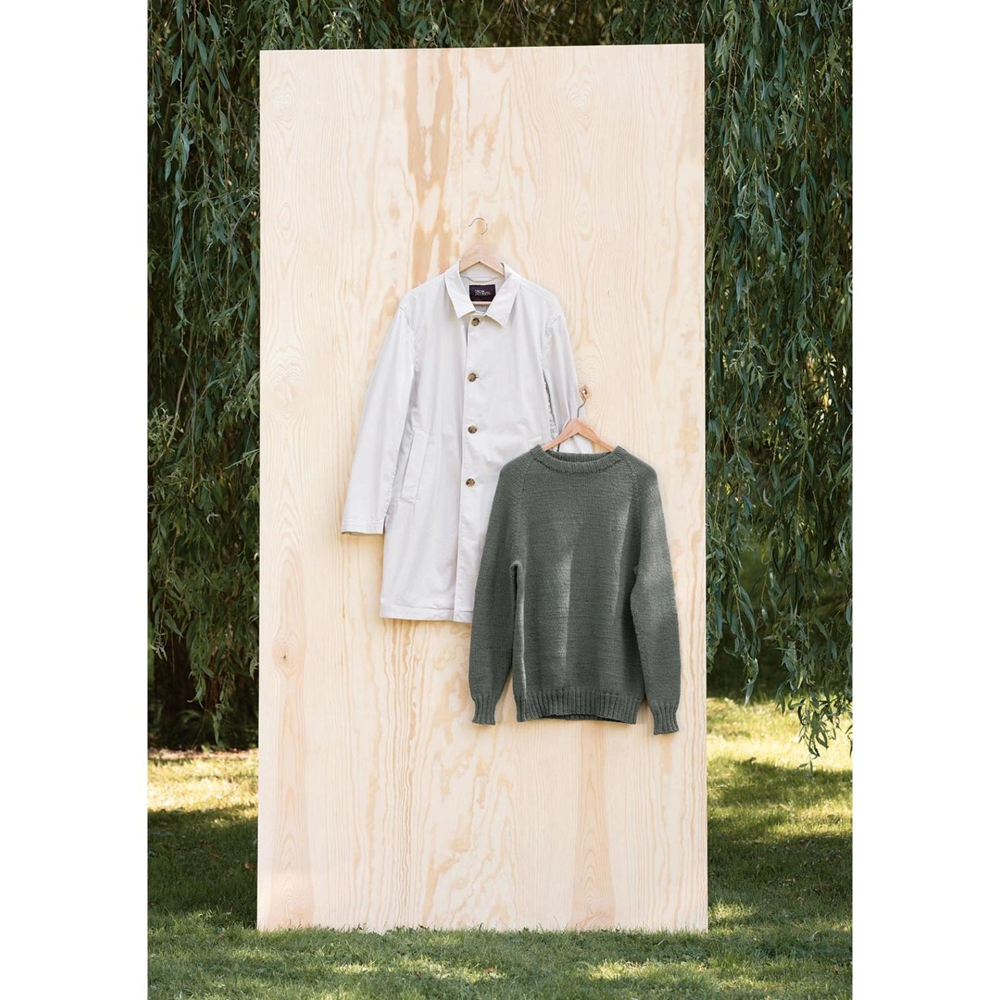 Anleitung (de, en) von © Sandnes - Herren Pullover Herman 2111 Double Sunday / Nr. 4