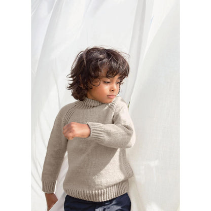 Anleitung (de, en) von © Sandnes - Lynns Pullover Double Sunday Edition 2111 Double Sunday / Nr. 8