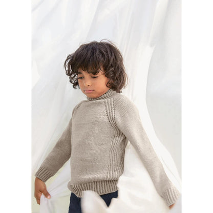 Anleitung (de, en) von © Sandnes - Lynns Pullover Double Sunday Edition 2111 Double Sunday / Nr. 8