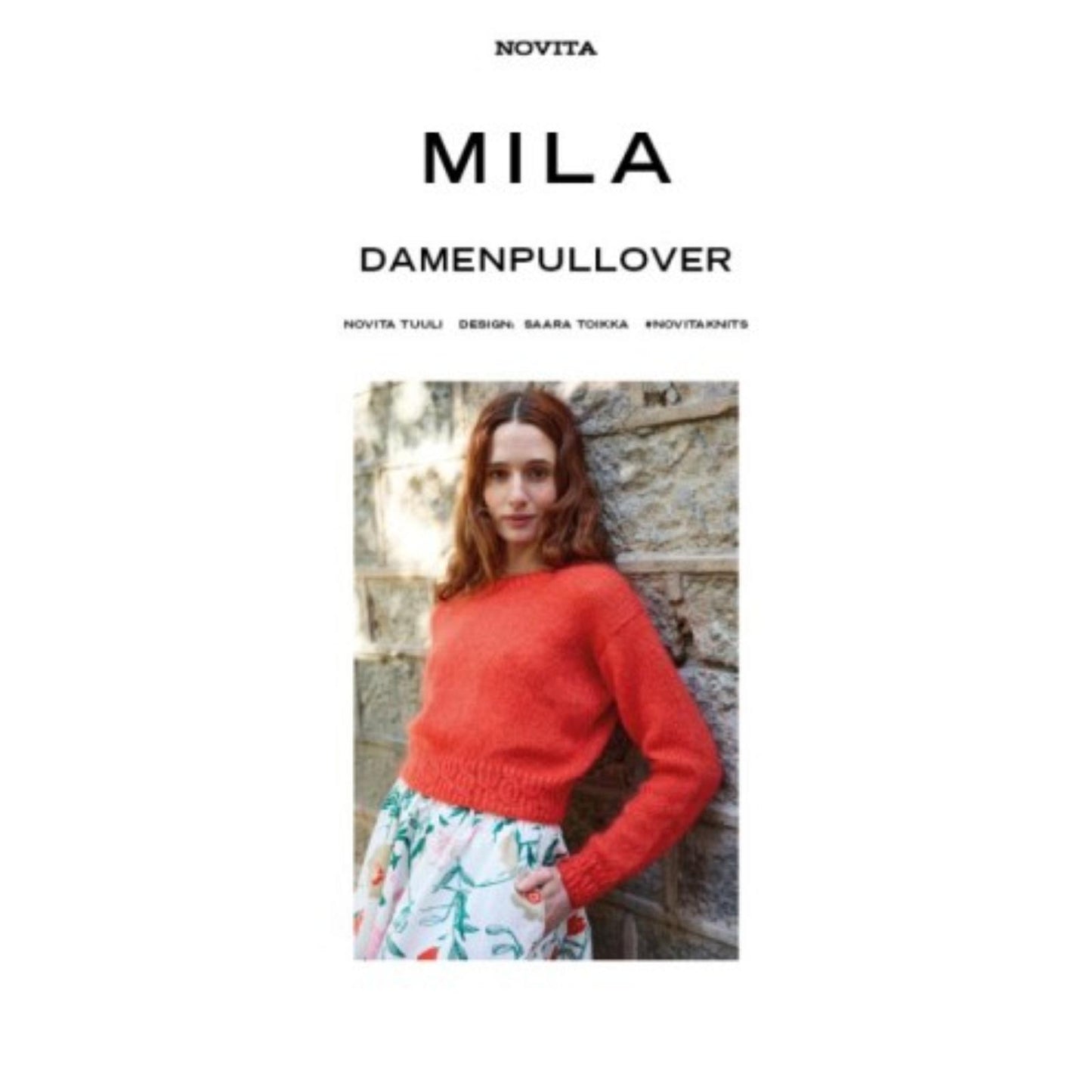 Novita Einzelanleitung Mila Damenpullover