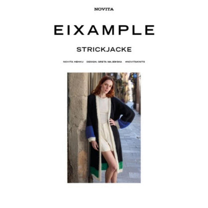 Novita Einzelanleitung Eixample Strickjacke
