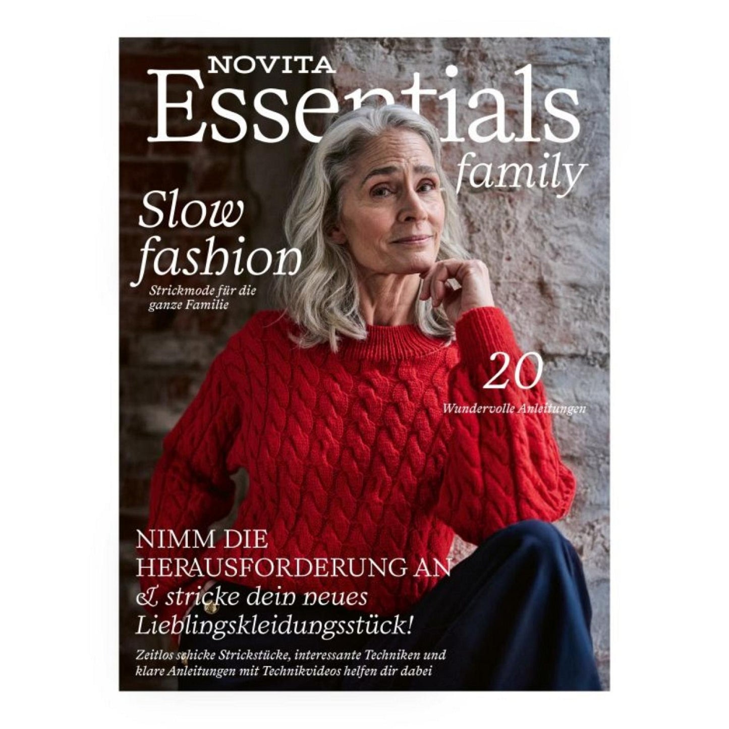 Novita Anleitungsheft Essentials Family DE