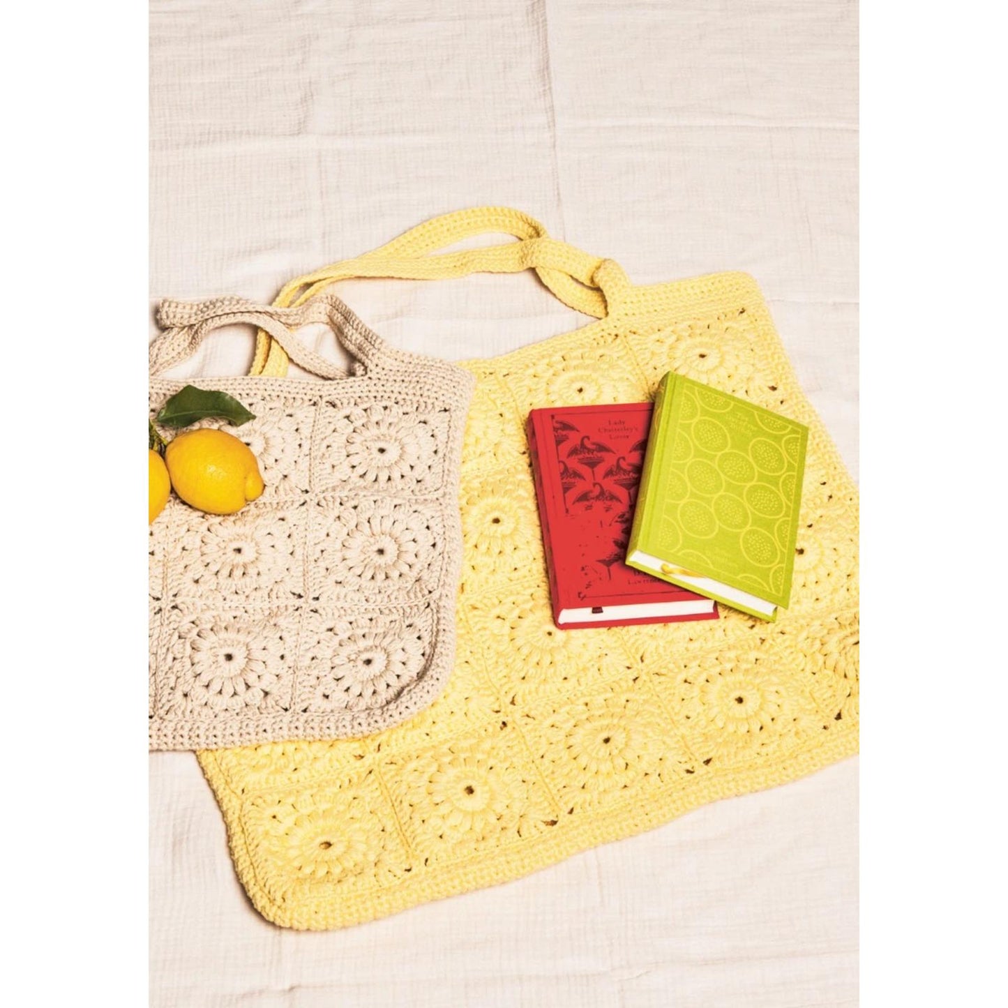 Anleitung (de, en) von © Sandnes - Buttercup Beachbag, 2204-04