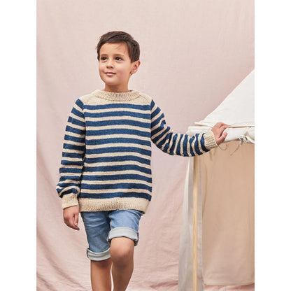 Anleitung (de, en) von © Sandnes - Marina Pullover, 2205-03