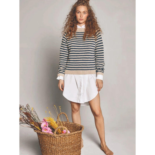 Anleitung (de, en) von © Sandnes - Marina Pullover, 2207-03