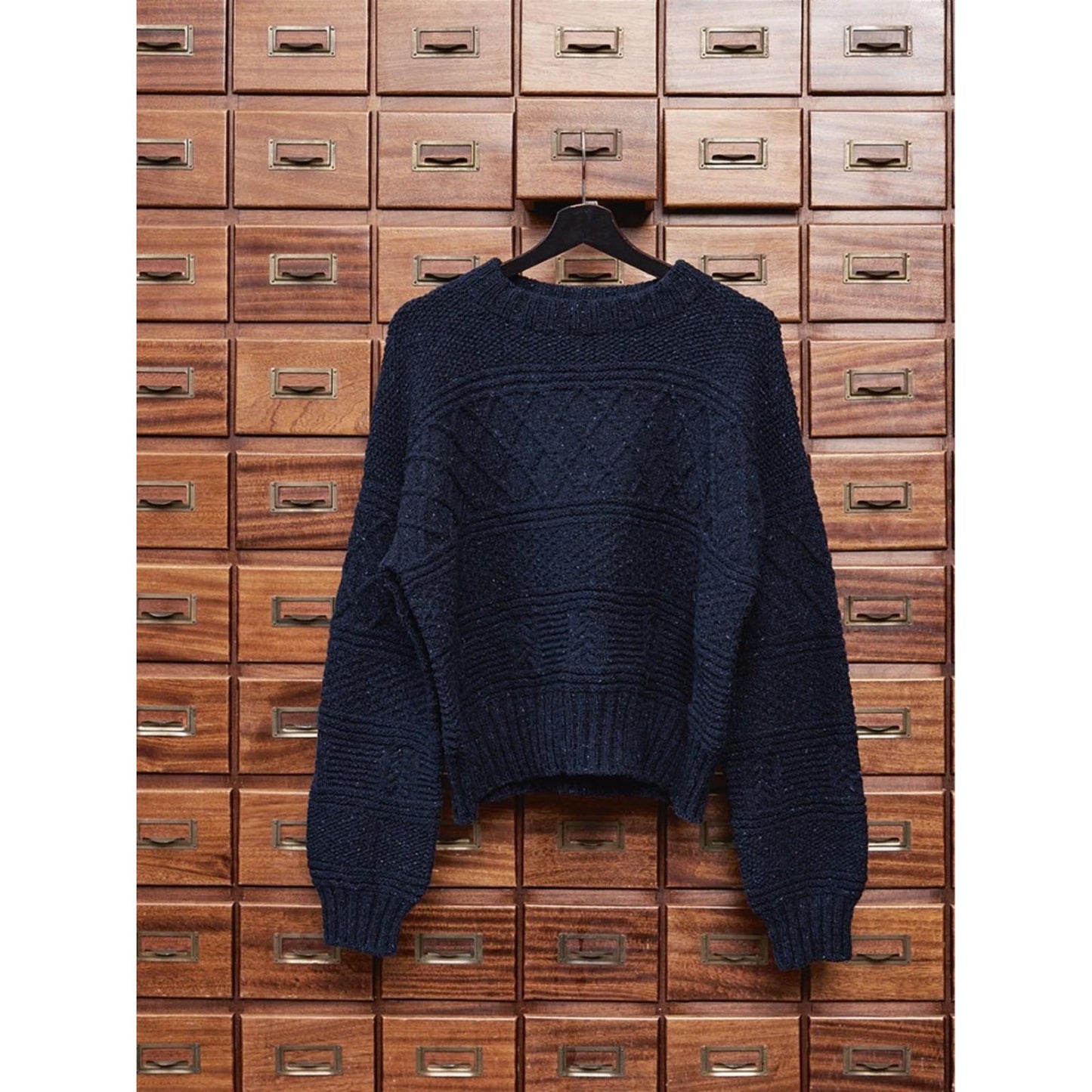 Anleitung (de, en) von © Sandnes - Guernsey Pullover, 2214-06
