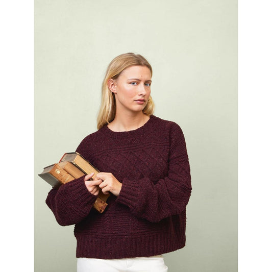 Anleitung (de, en) von © Sandnes - Guernsey Pullover, 2214-06