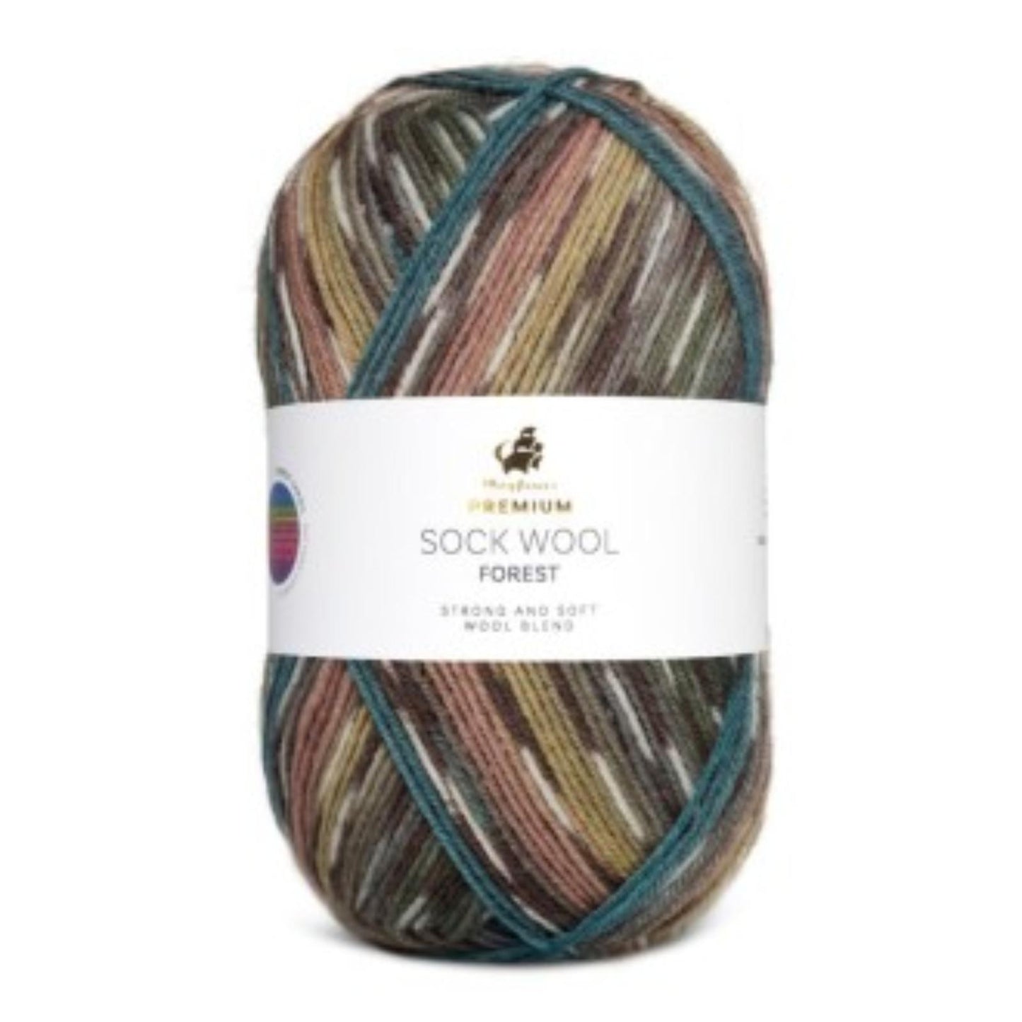 Mayfolwer Premium Sock Wool Forest 100g