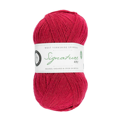 West Yorkshire Spinners Signature 4ply 100g