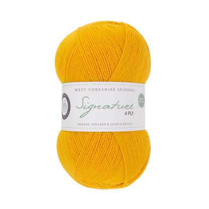 West Yorkshire Spinners Signature 4ply 100g