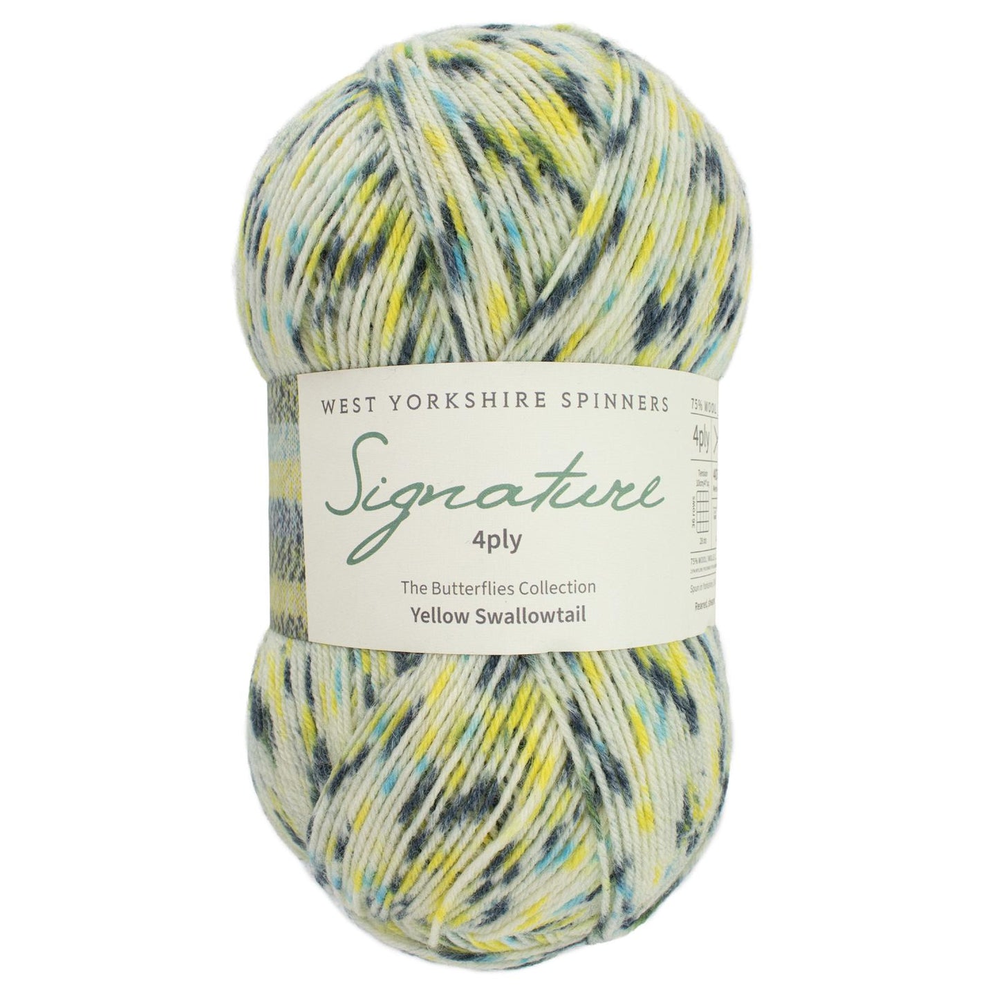 West Yorkshire Spinners Signature 4ply - Butterflies 100g