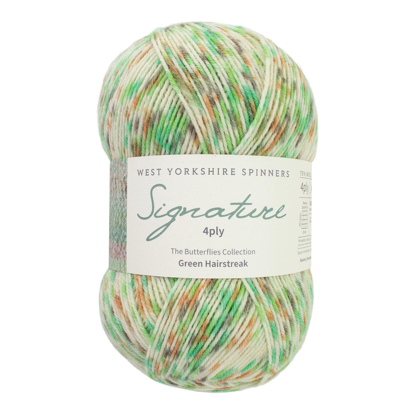 West Yorkshire Spinners Signature 4ply - Butterflies 100g