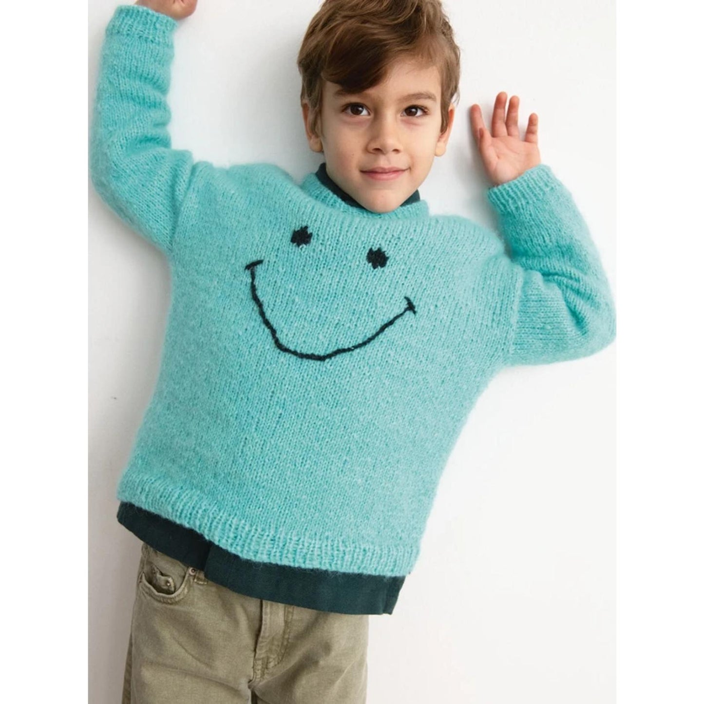 Anleitung (de, en) von © Sandnes - Big Smiley Pullover, 2303-10