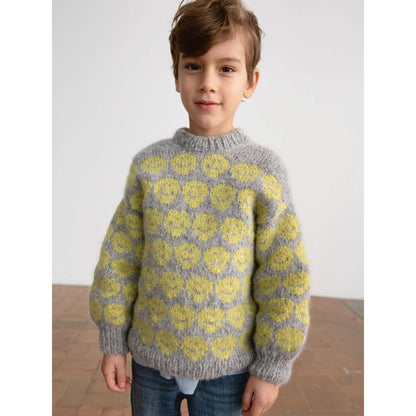 Anleitung (de, en) von © Sandnes - All Smiley Pullover, 2303-08