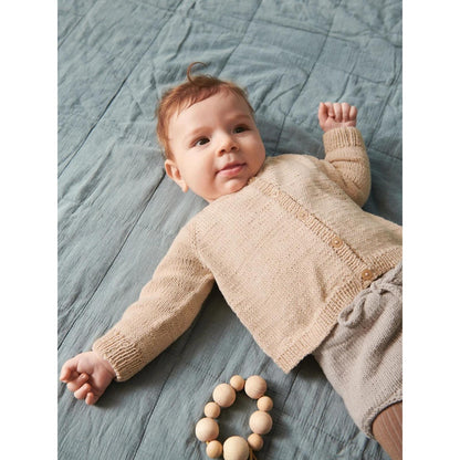 Anleitung (de, en) von © Sandnes - Sunny Jacke, Frühling/Sommer Baby 2304-10
