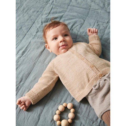 Anleitung (de, en) von © Sandnes - Sunny Jacke, Frühling/Sommer Baby 2304-10