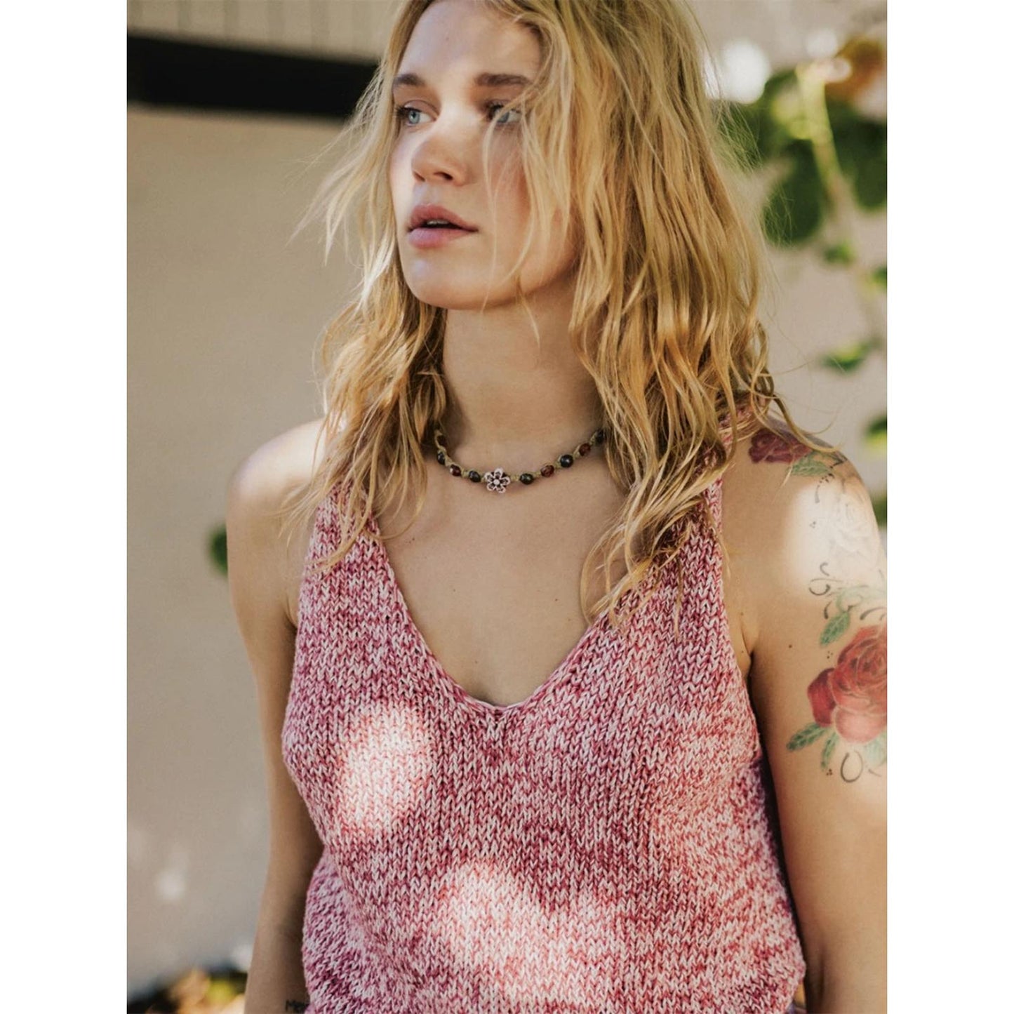 Anleitung (de, en) von © Sandnes - Coral Singlet Top, Sommer Damen 2305-01