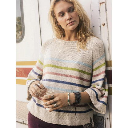 Anleitung (de, en) von © Sandnes - Cherry Pullover, Sommer Damen 2305-10