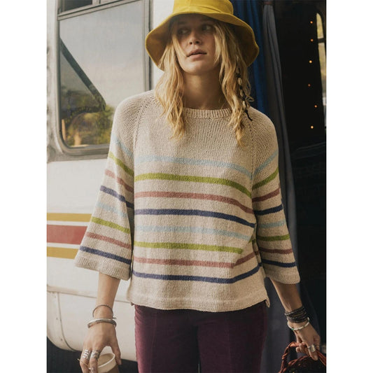 Anleitung (de, en) von © Sandnes - Cherry Pullover, Sommer Damen 2305-10