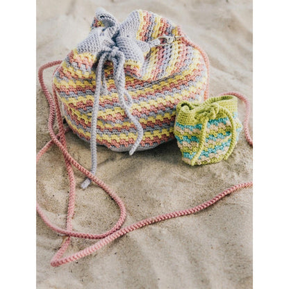 Anleitung (de, en) von © Sandnes - Pebble Bag, Tasche, Sommerkinder 2306-01