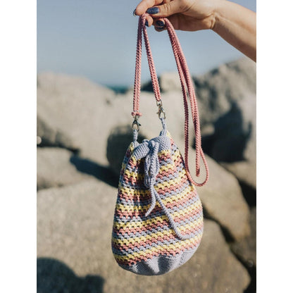 Anleitung (de, en) von © Sandnes - Pebble Bag, Tasche, Sommerkinder 2306-01
