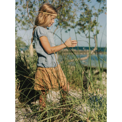 Anleitung (de, en) von © Sandnes - Molly Tee T-Shirt-Bluse, Sommerkinder 2306-06
