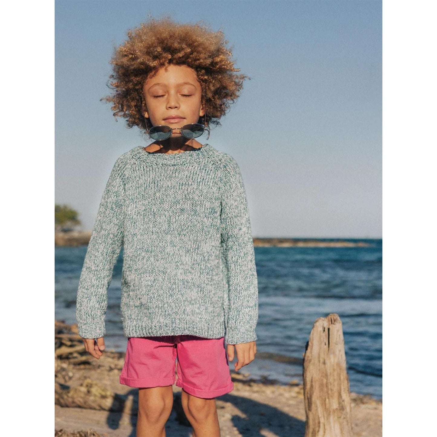 Anleitung (de, en) von © Sandnes - Willow Pullover, Sommerkinder 2306-08