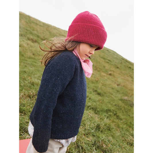 Anleitung (de, en) von © Sandnes - Debutant Sweater 2309-10B