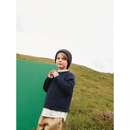 Anleitung (de, en) von © Sandnes - Debutant Sweater 2309-10A