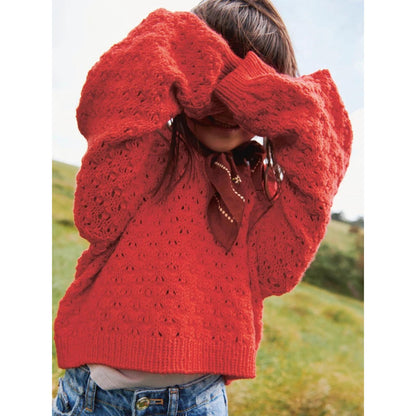 Anleitung (de, en) von © Sandnes - Moa Pullover 2309-04