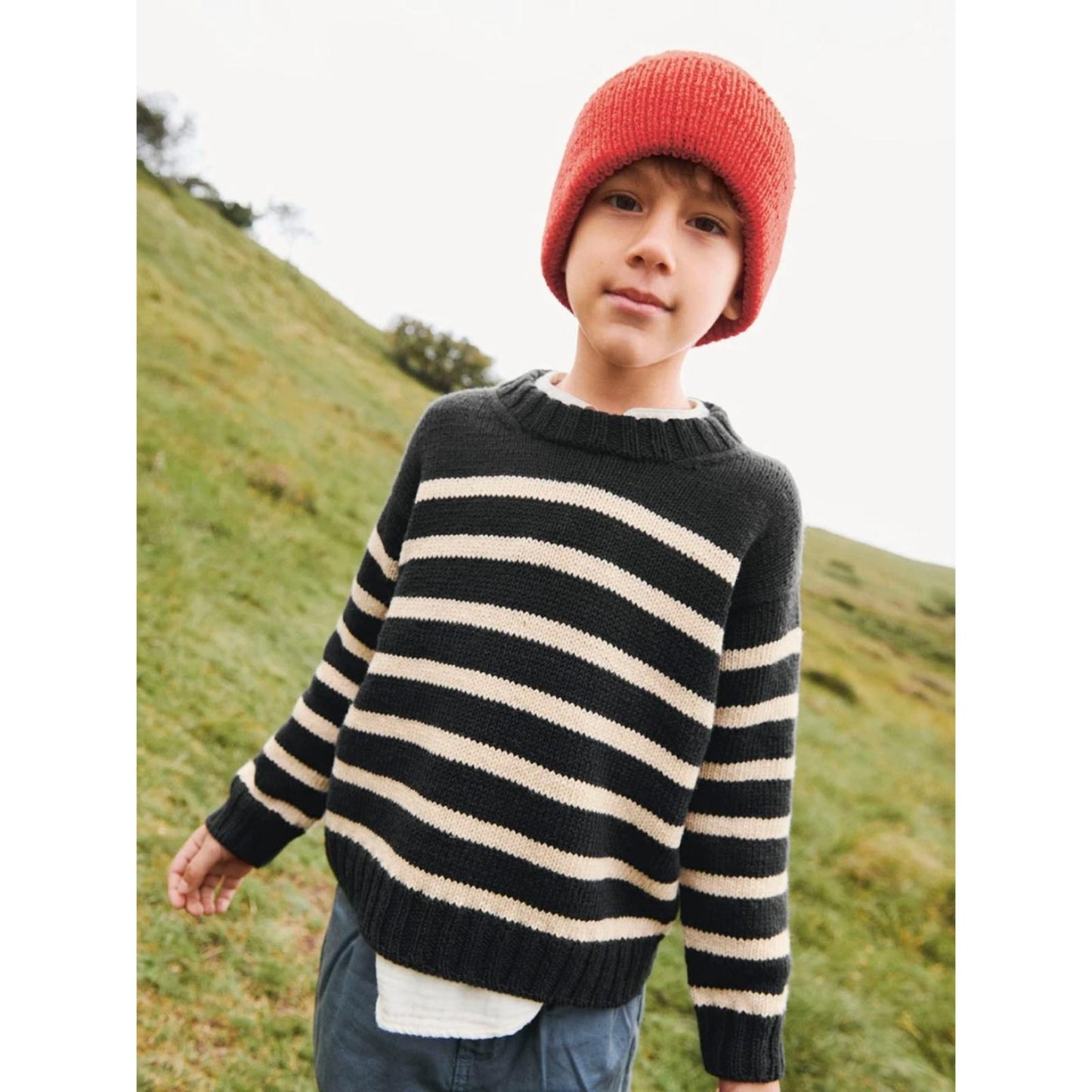 Anleitung (de, en) von © Sandnes - Henry Pullover 2309-09
