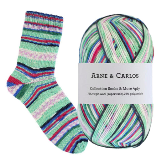 Arne & Carlos Socks & More Collection 4ply 100g