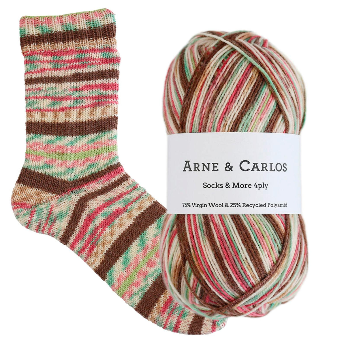 Arne & Carlos Socks & More Collection 4ply 100g