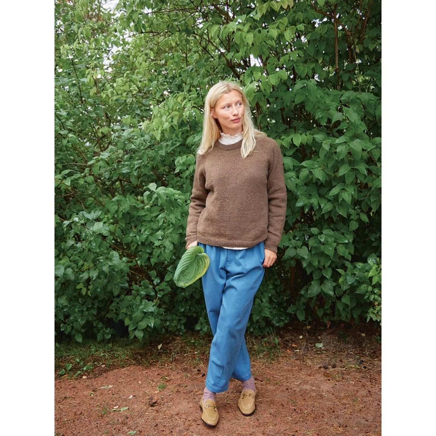 Anleitung (de, en) von © Sandnes - Debutant Sweater 2312-01B
