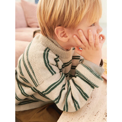 Sandnes Anleitungsheft 2401 Mykt til barn Nr. 6 - Aaron sweater