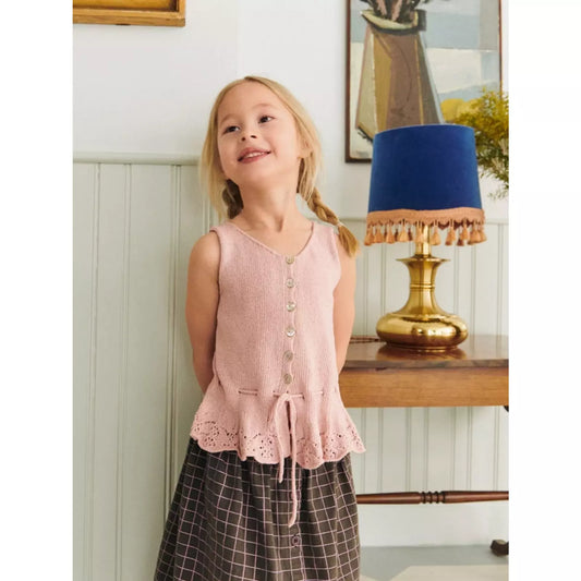 Sandnes Anleitungsheft 2603 Nr. 3 Adeline Top Junior