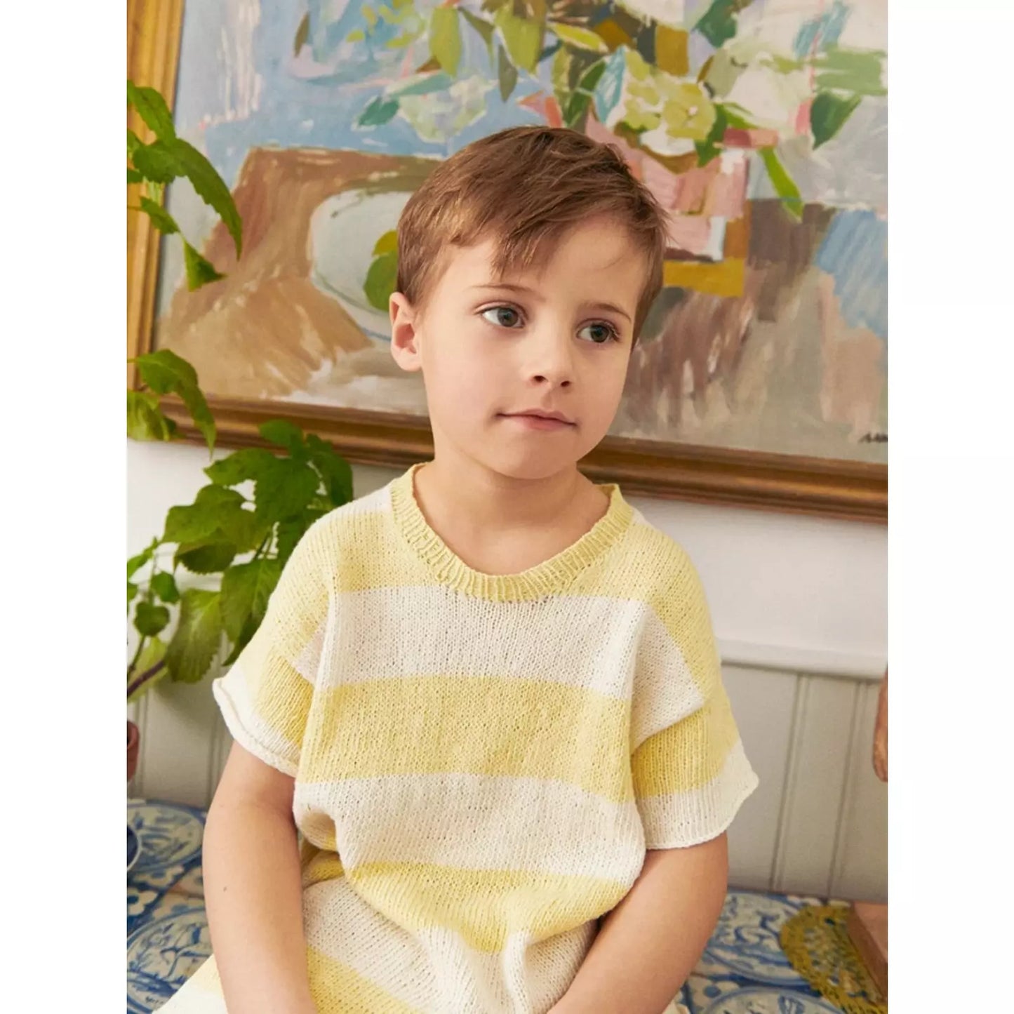 Sandnes Anleitungsheft 2603 Nr. 6 Rowan Tee Junior