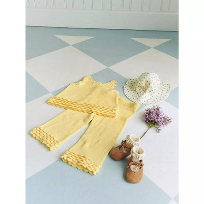 Sandnes Anleitungsheft 2603 Nr. 7 Rosette Top & Pants & Windelhose Baby