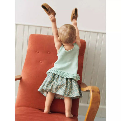 Sandnes Anleitungsheft 2603 Nr. 7 Rosette Top & Pants & Windelhose Baby