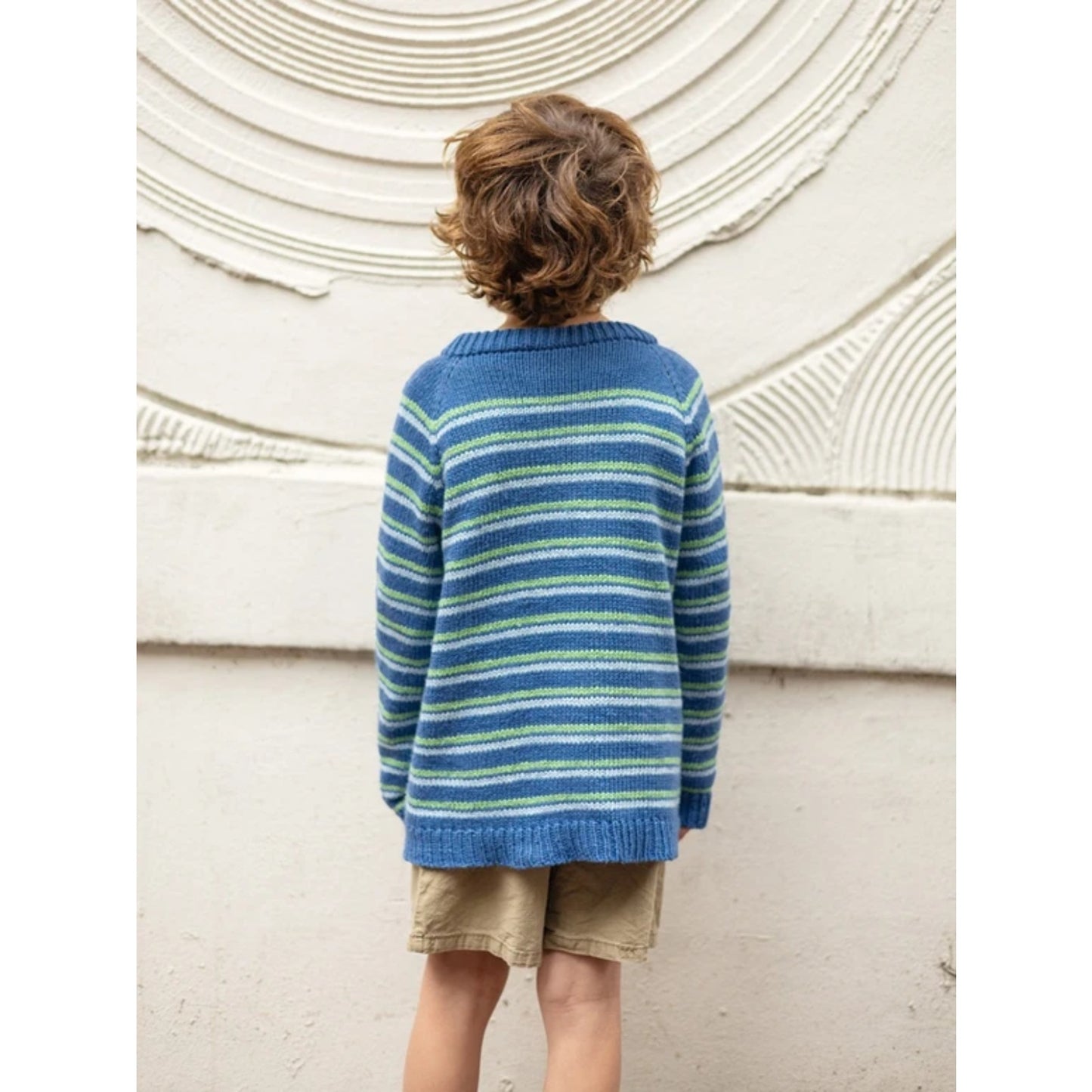 Sandnes Anleitungsheft 2405 Sommerbarn Nr. 7 - Collin sweater junior