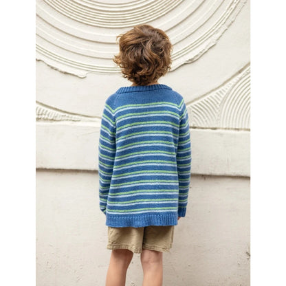Sandnes Anleitungsheft 2405 Sommerbarn Nr. 7 - Collin sweater junior