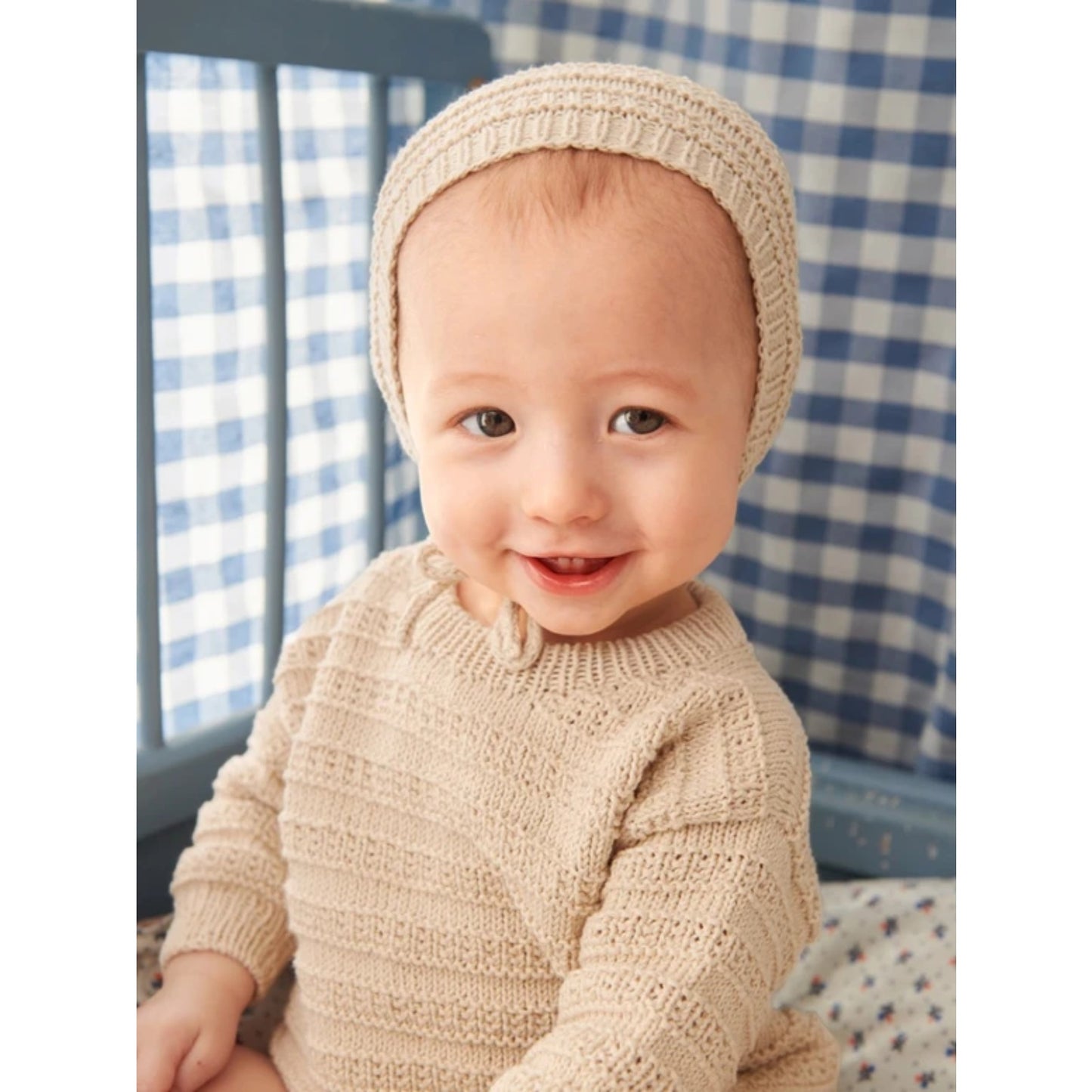 Sandnes Anleitungsheft 2407 Sommer Baby Nr. 1 Filip Sweater, Diaper Pants & Bonnet Baby