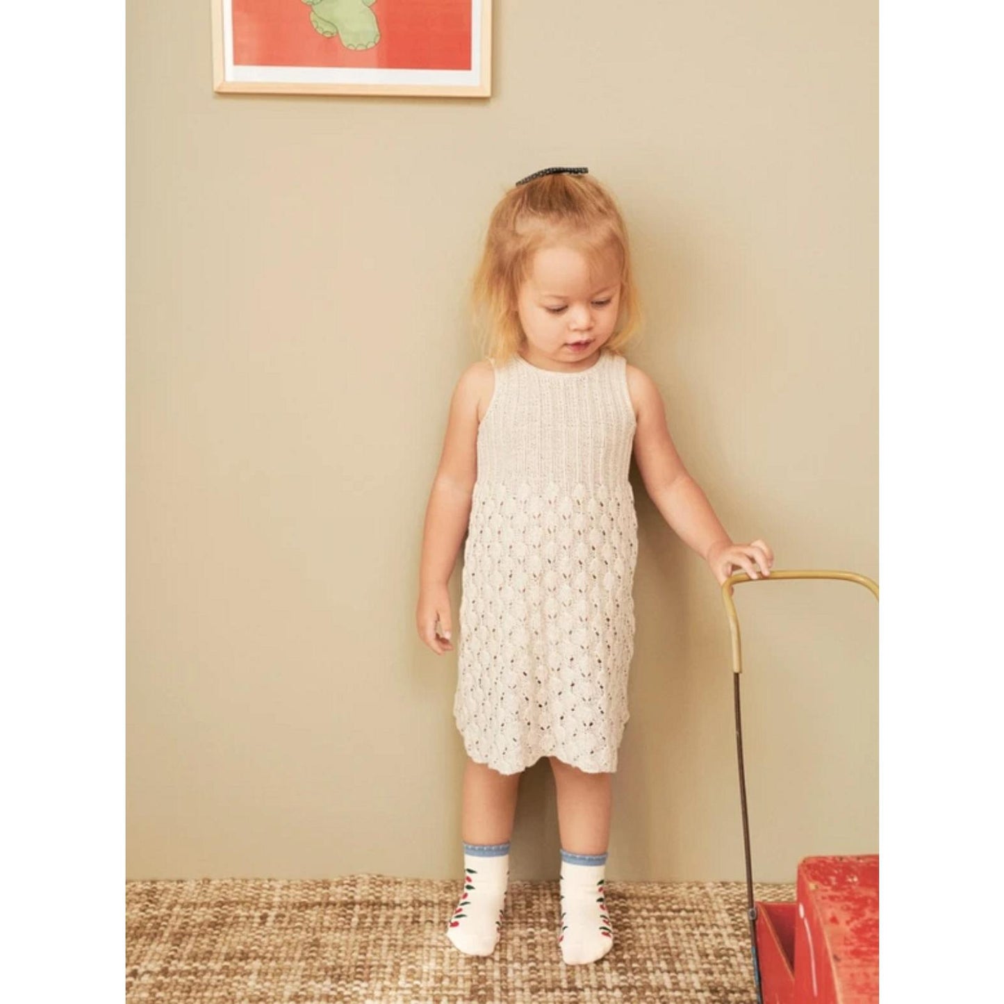 Sandnes Anleitungsheft 2407 Sommer Baby Nr. 3 Lilja Dress Baby