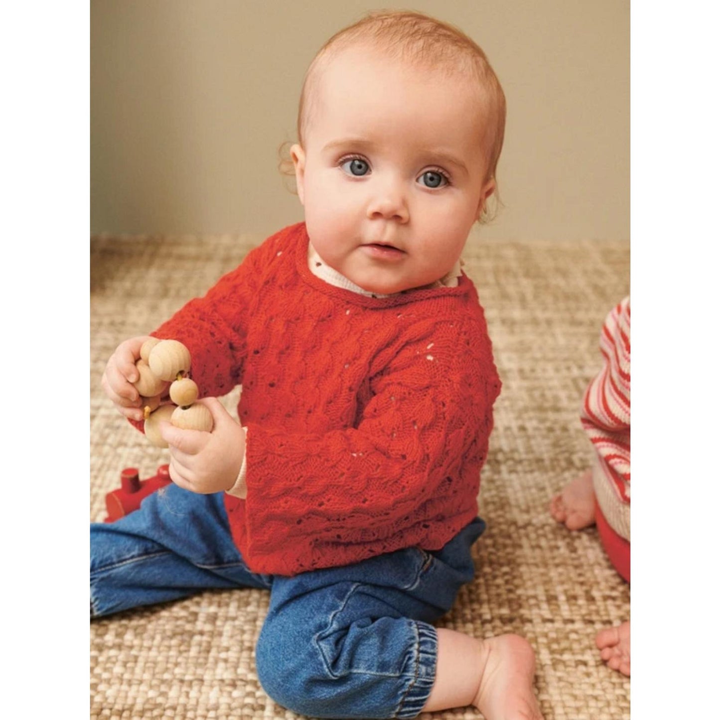 Sandnes Anleitungsheft 2407 Sommer Baby Nr. 4 -Lilja Sweater Baby