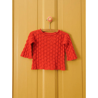 Sandnes Anleitungsheft 2407 Sommer Baby Nr. 4 -Lilja Sweater Baby