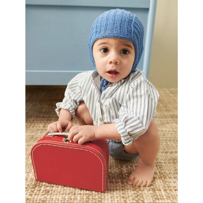 Sandnes Anleitungsheft 2407 Sommer Baby Nr. 5 -Lilja Singlet, Linus Diaper Pants & Bonnet