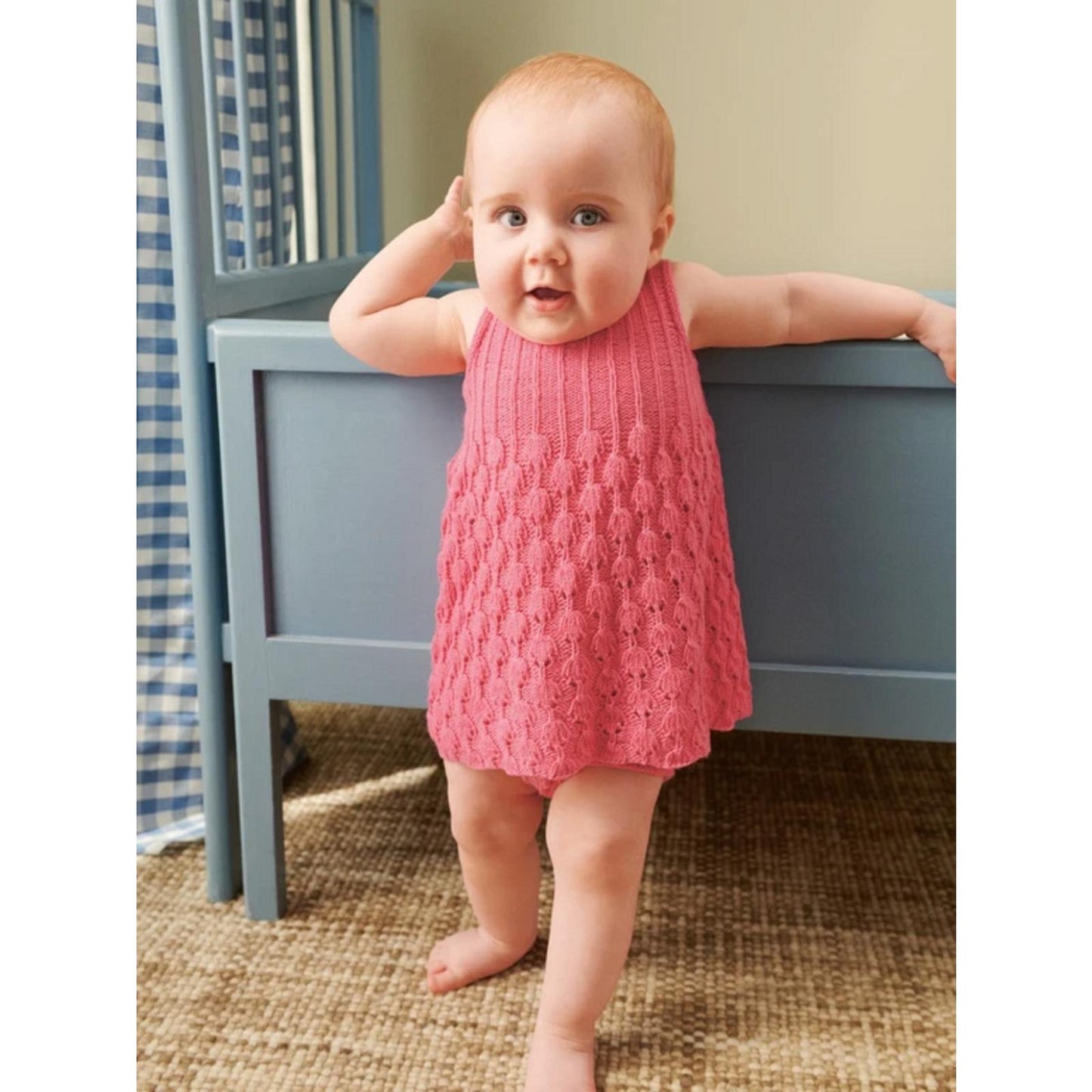 Sandnes Anleitungsheft 2407 Sommer Baby Nr. 5 -Lilja Singlet, Linus Diaper Pants & Bonnet