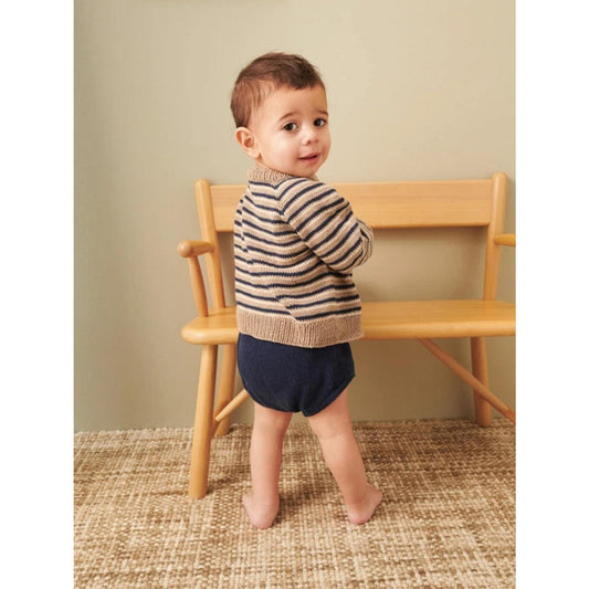 Sandnes Anleitungsheft 2407 Sommer Baby Nr. 6 -Collin Sweater & Diaper Pants Baby