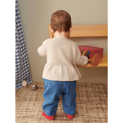 Sandnes Anleitungsheft 2407 Sommer Baby Nr. 7 -Dina Peplum Cardigan Baby