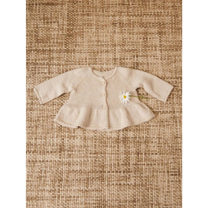 Sandnes Anleitungsheft 2407 Sommer Baby Nr. 7 -Dina Peplum Cardigan Baby